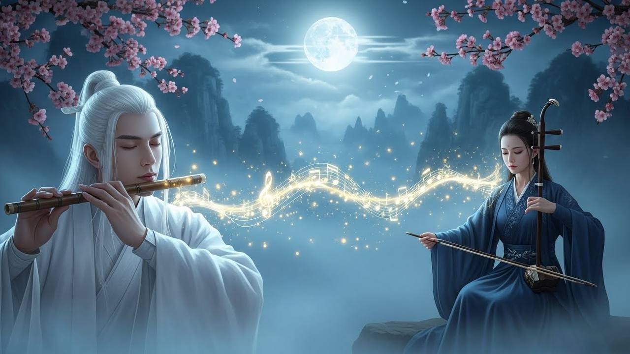 Relaxing Chinese Zen Music: Bamboo Flute, Erhu & Guzheng | Meditation & Healing