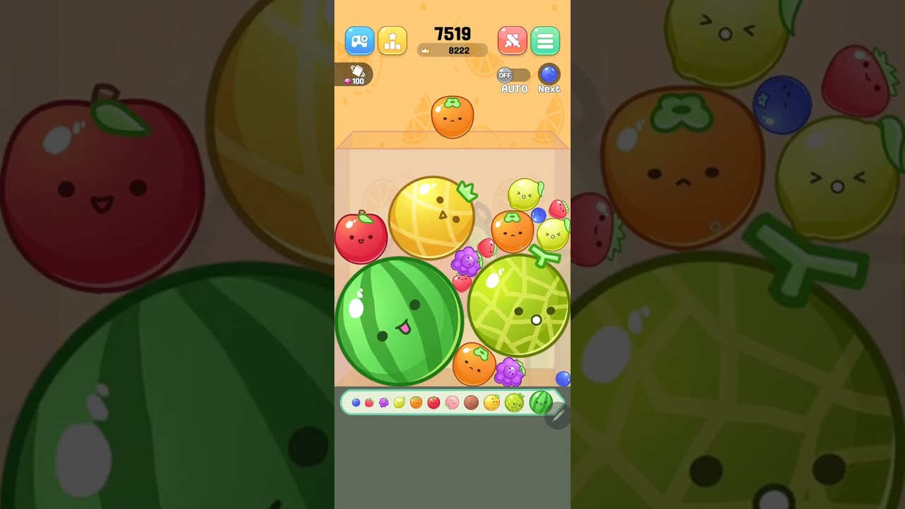 🍈water Melon Merge #games #pzgames #viralvideo #trendingshorts #gamingbypz #trending #shortvideos