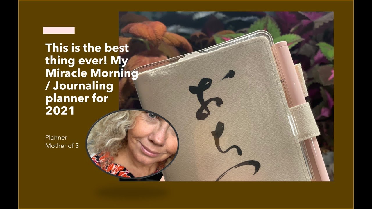 This is how I have set up my Journaling Planner using the Miracle Morning System * Hobonichi 2021 *