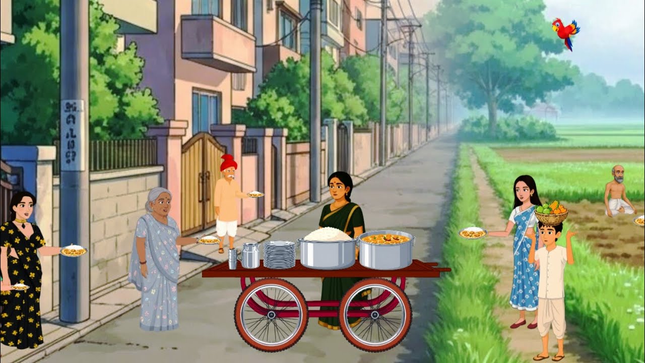 गरीब कढ़ी चावल वाली | Gareeb Kadhi Chawal Wali | Hindi Kahani | Moral Stories | Bedtime Stories 
