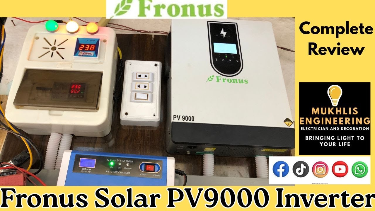 Inverter Connection for Home | Fronus PV 9000 | MOST Powerful Fronus PV 9000 Solar Inverter?