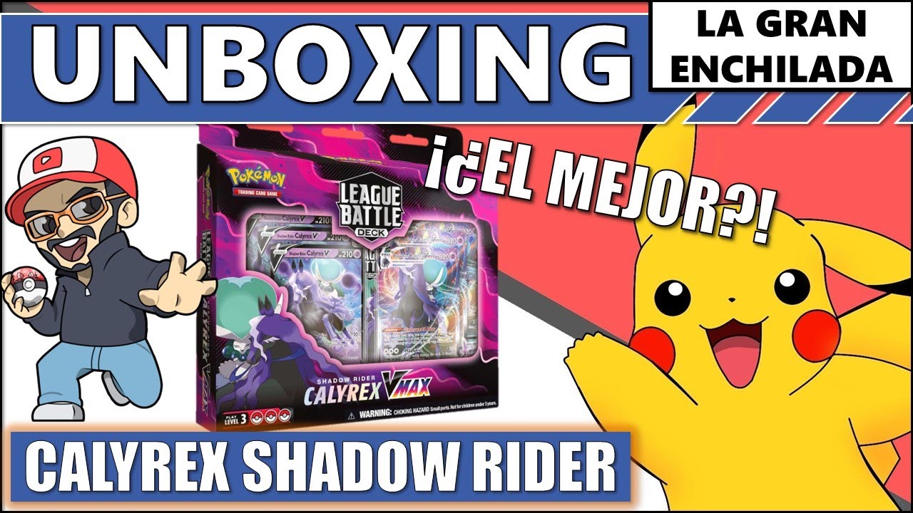 🌟LEAGUE BATTLE DECK CALYREX SHADOW RIDER y como hacerlo meta🌟 La mejor opción para jugar torneos!