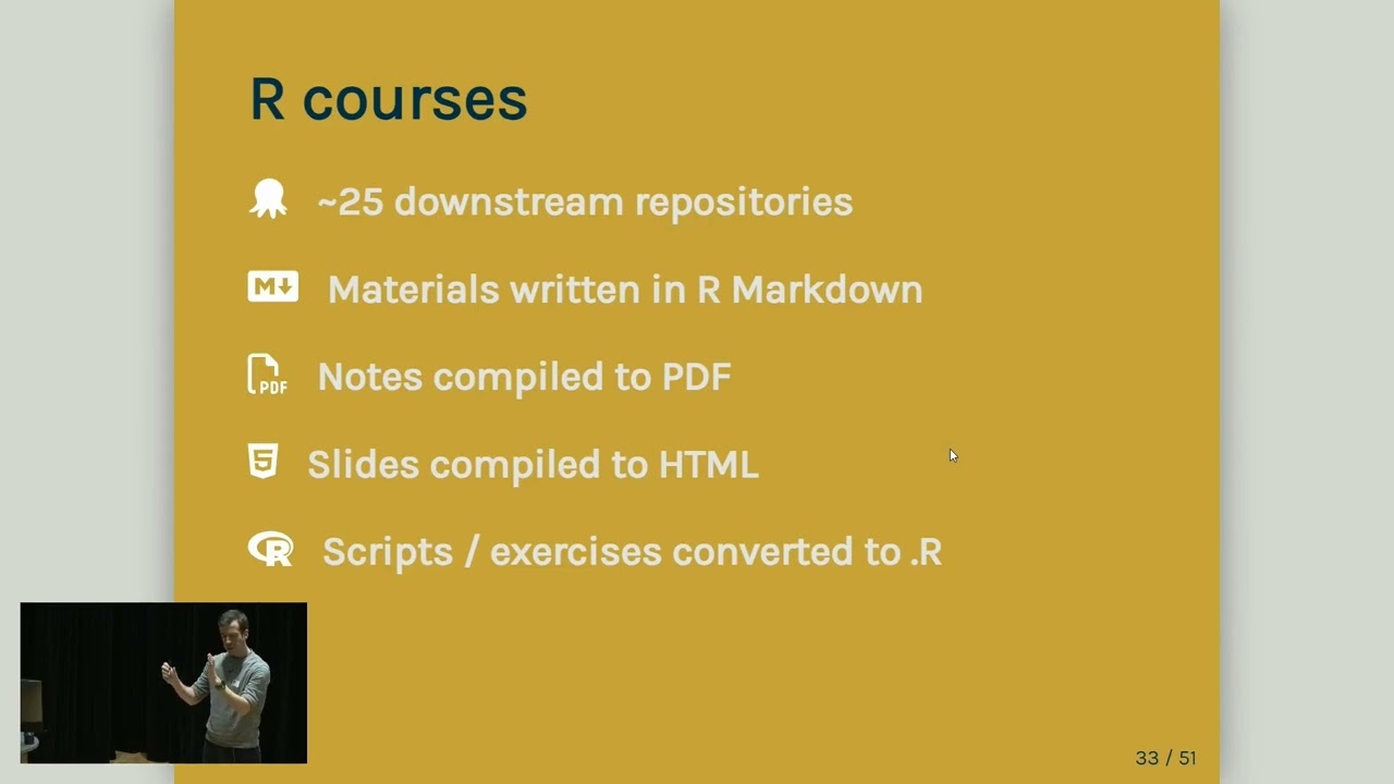 Myles Mitchell: Using R to teach R