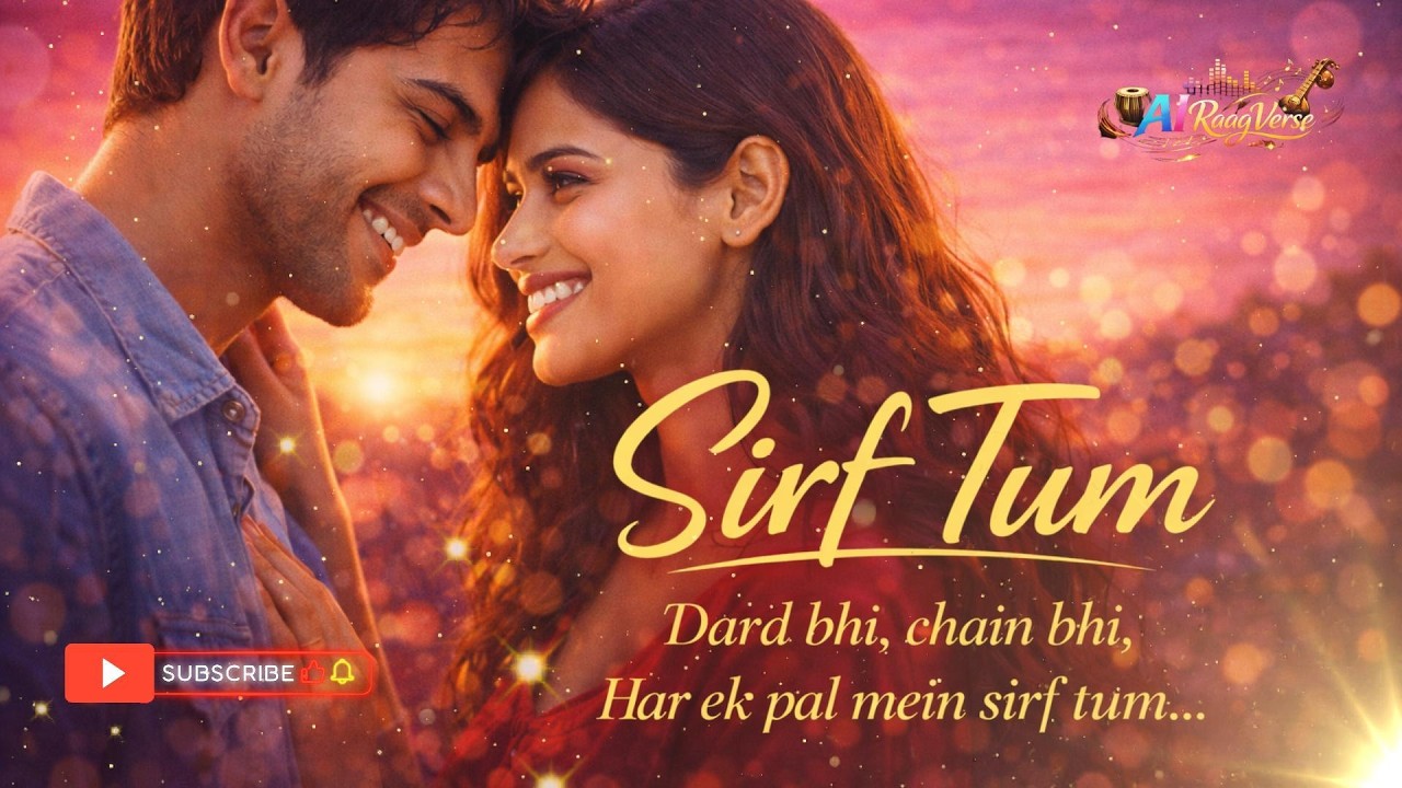 Sirf Tum ❤️ Heart Touching Romantic Love Song | Sad & Hopeful Hindi Song | Male Voice | AI Music