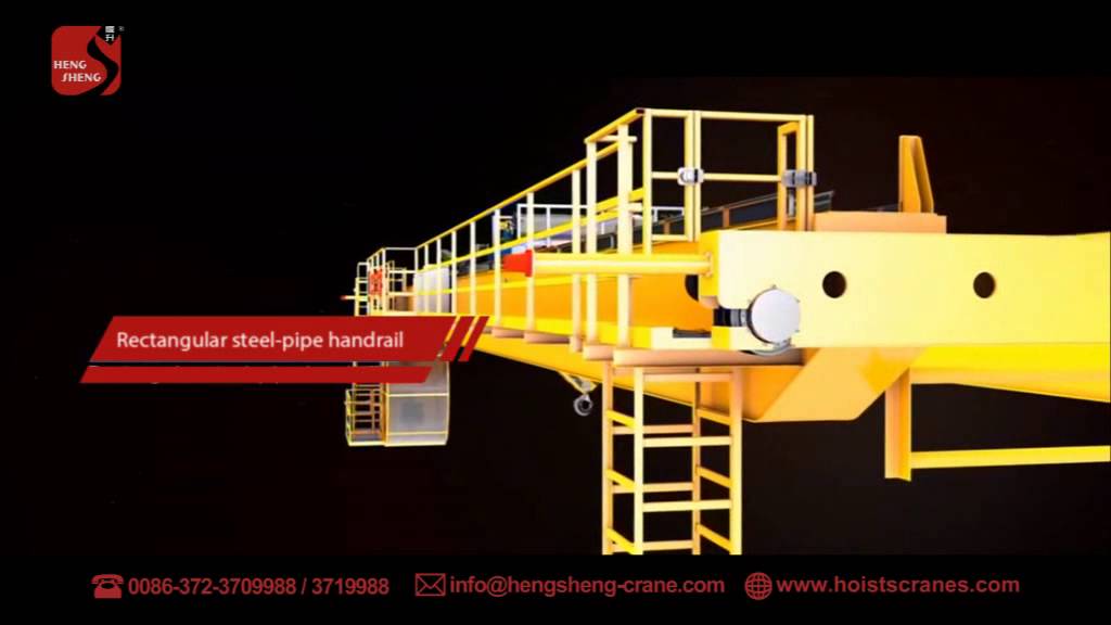 Double girder bridge crane