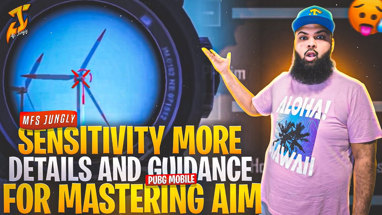 🎯PART 2 Sensitivity settings and Aim guidance, Master your own Sensi 📢 #mfsjungly #pubgmobile