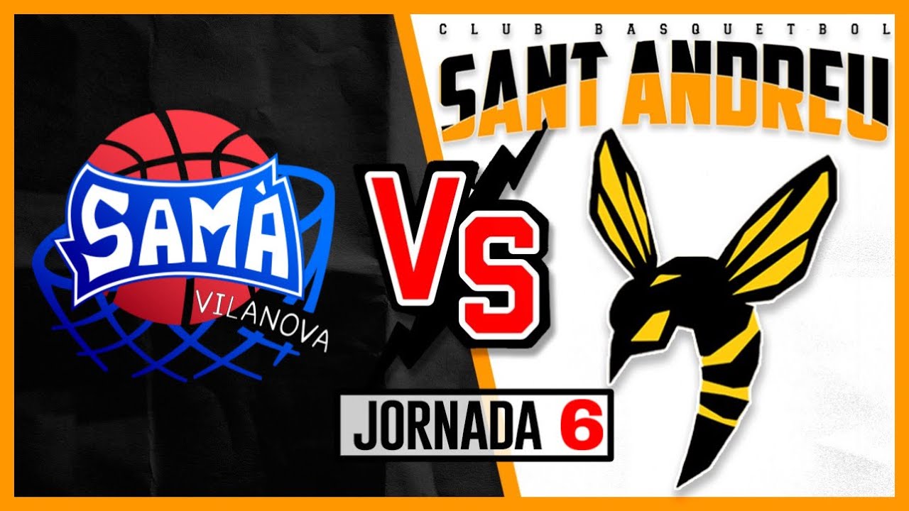 CB SAMA VILANOVA 🆚 CB SANT ANDREU || Partido COMPLETO - Jornada 6 || Mi Temporada FLOPPBALL