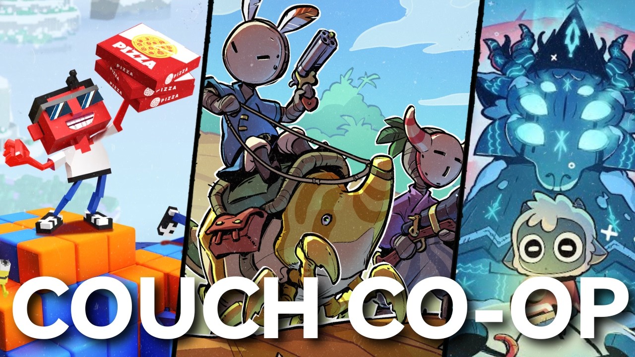 В январе появятся новые игры для совместной игры на одном экране!