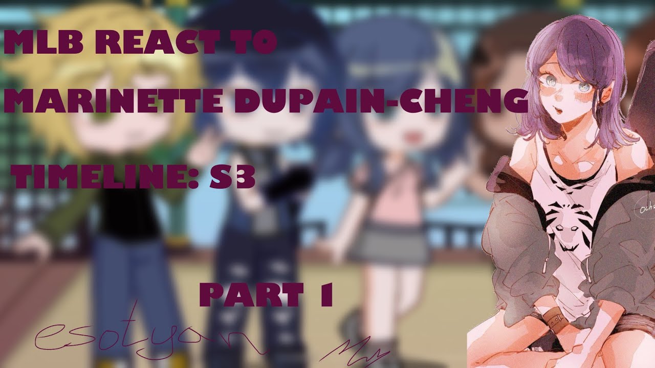 mlb react to Marinette Dupain-Cheng