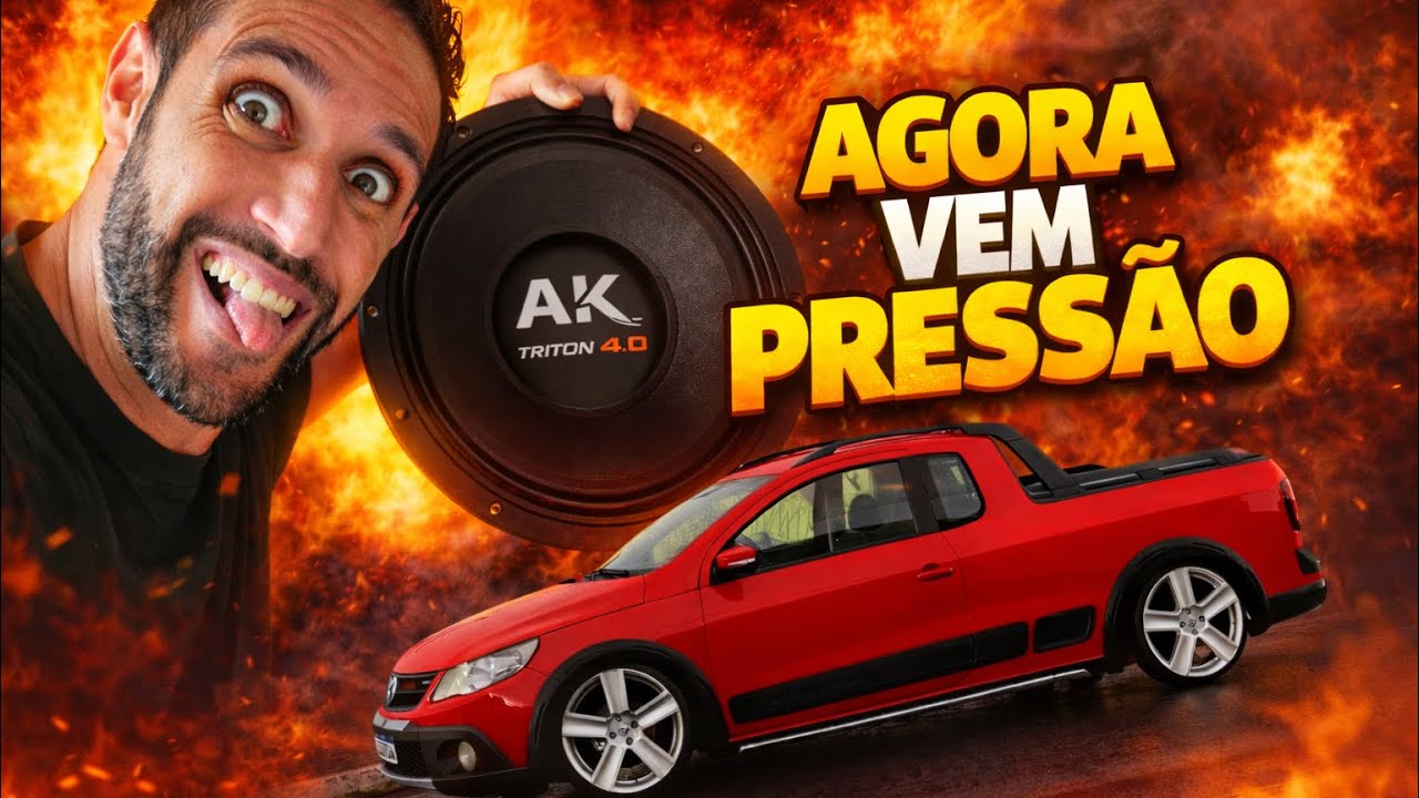 Novo projeto da Saveiro e som pesado 