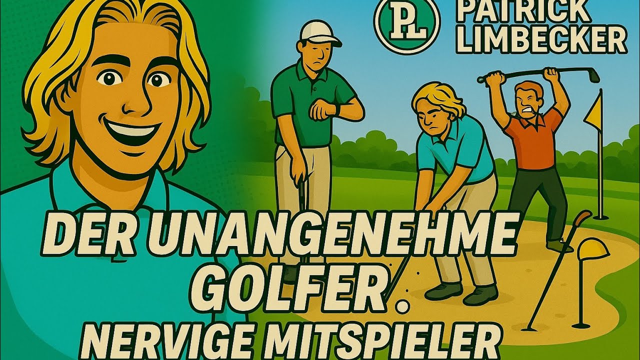 Der unangenehme Golfer 😒😉 - nervige Mitspielertypen⛳️! Seid lieber angenehme Flightpartner 😜👍
