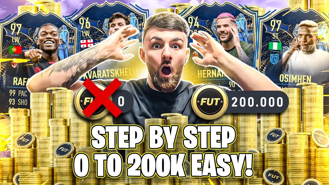 How to Make 200k Coins FAST?! (FIFA 23 BEST SNIPING FILTERS) *step by step 0-200k*