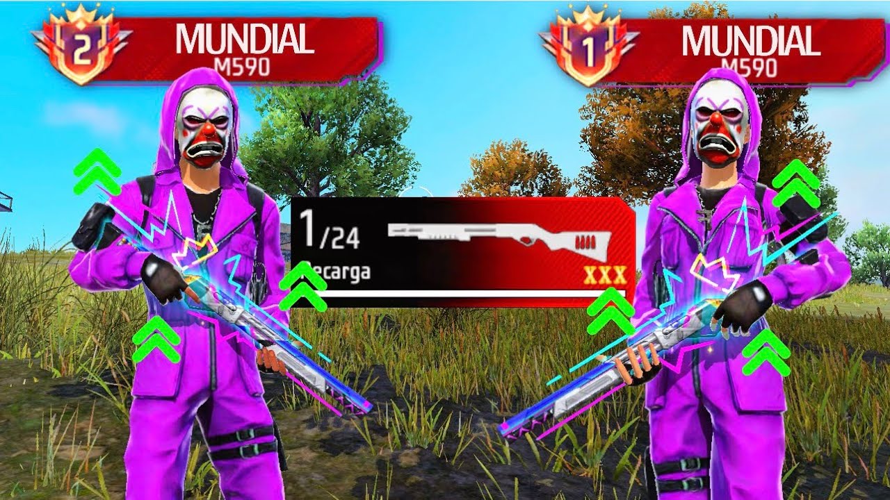 NOS COMPRAMOS  la NUEVA MEJOR SKIN de ESCOPETA en FREE FIRE 😱