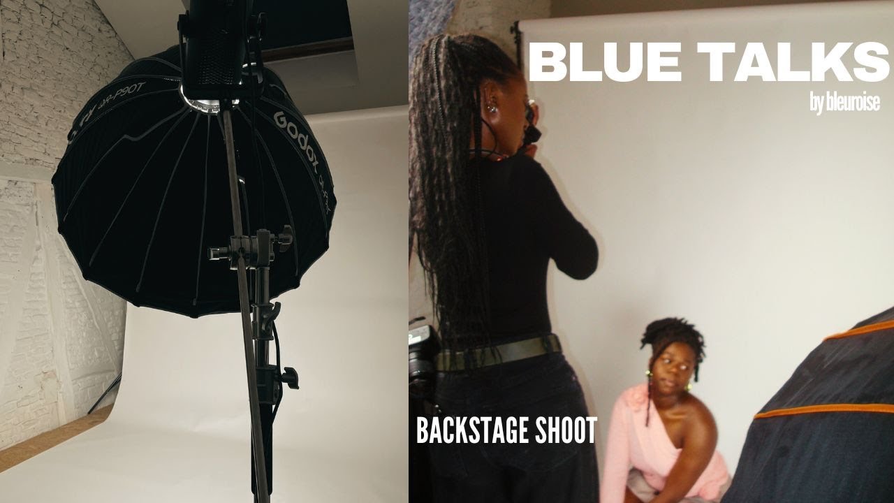 une journée en tant que styliste photo - Backstages Blue Talks (vlog)