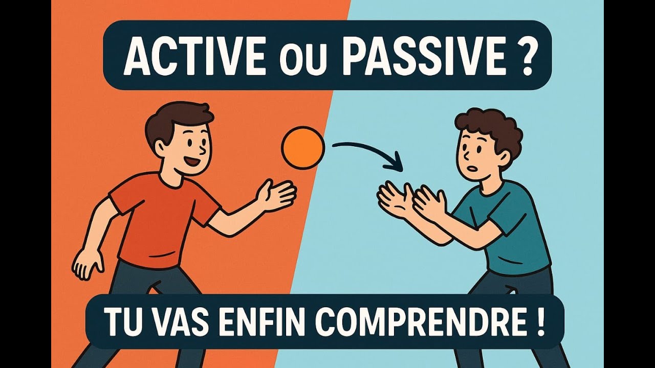 la voix active et la voix passive