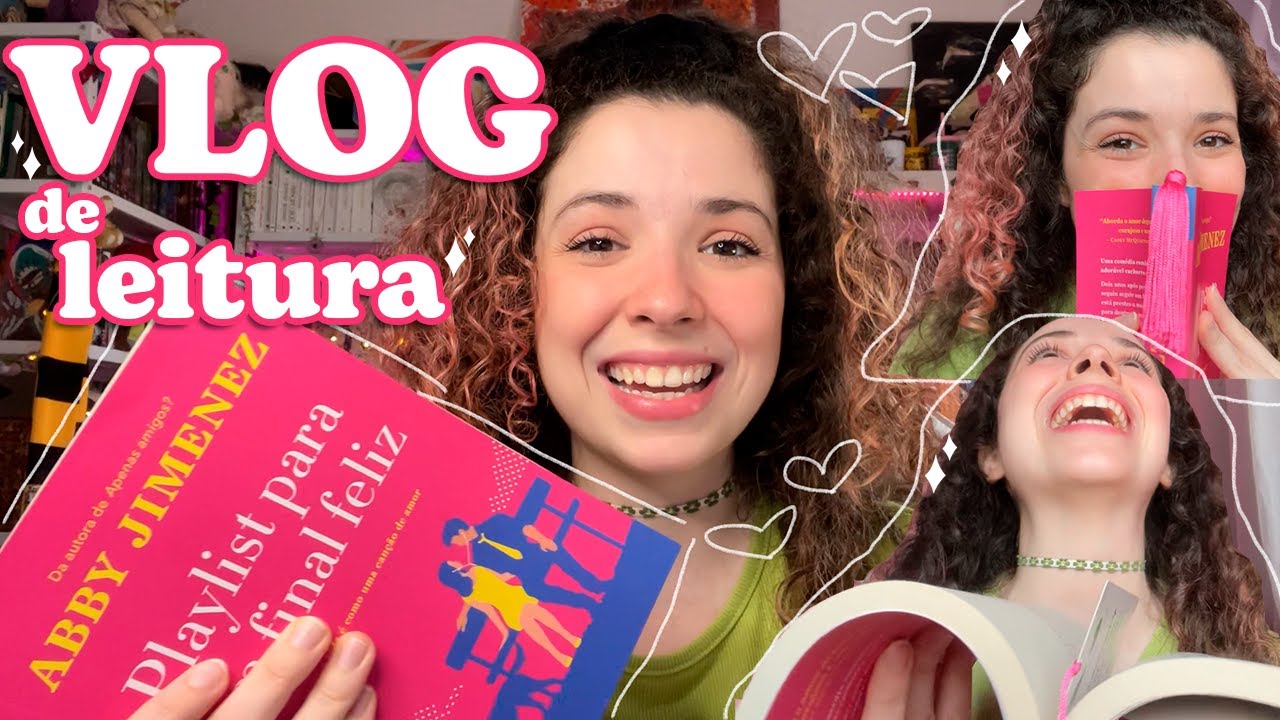VLOG de leitura (antecipada) Playlist para um final feliz 💘
