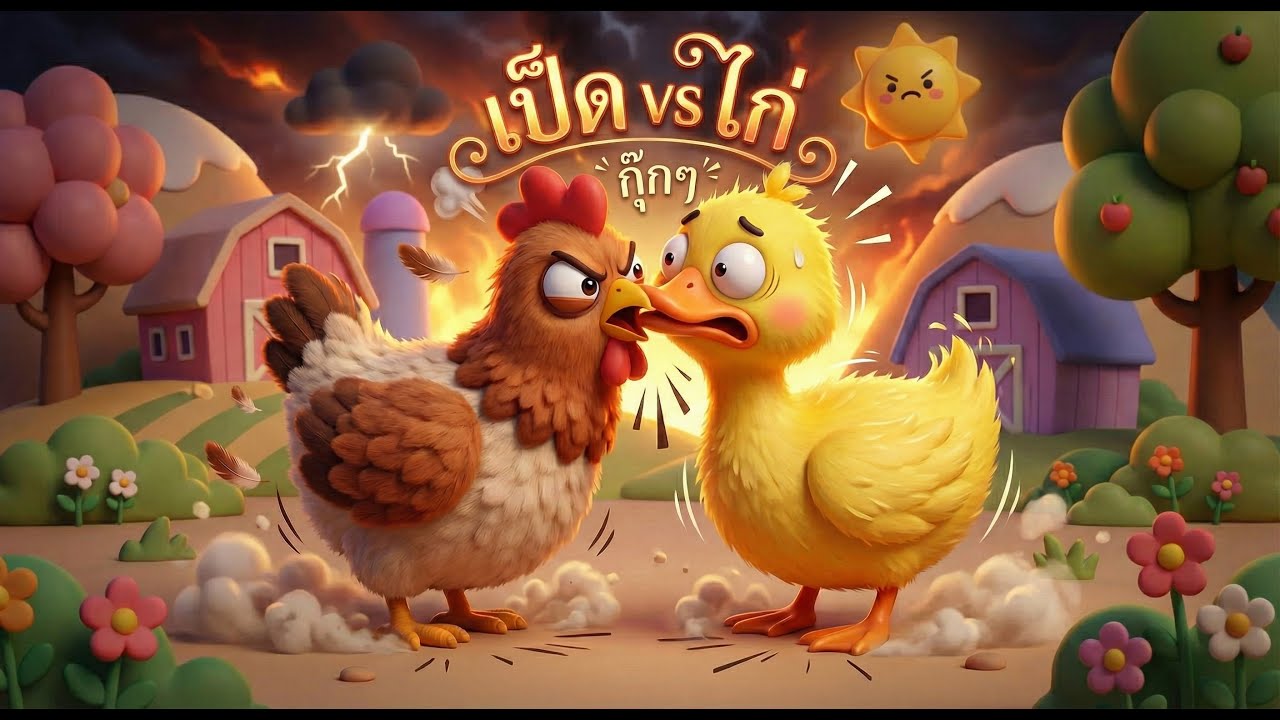 เป็ดvsไก่ ช่องหนูดีดี