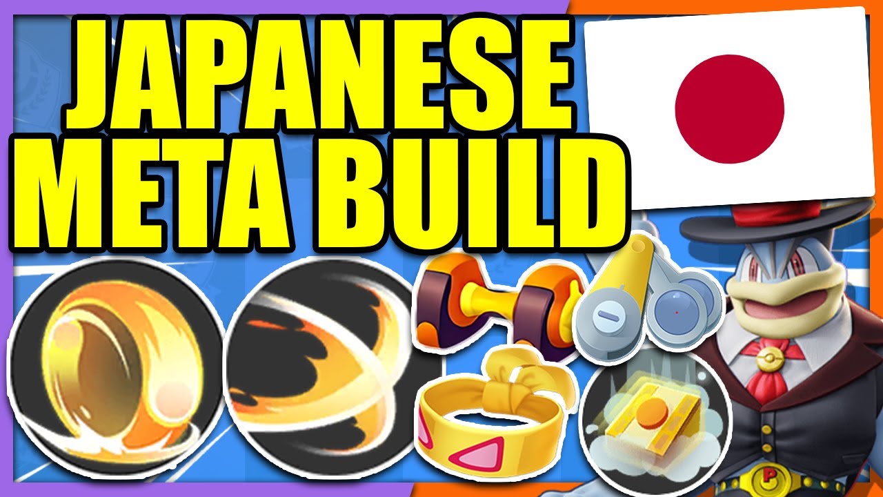 This SUBMISSION MACHAMP BUILD is taking over JAPAN | Pokemon Unite