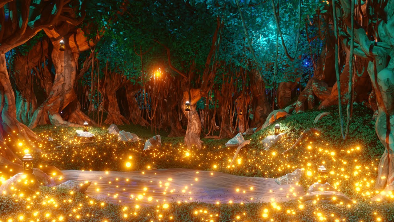 Magical Swamp Ambience (10 Hours of Cricket & Night Sounds)