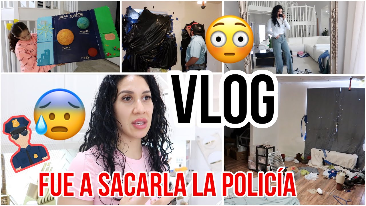 TUVO QUE VENIR A SACARLA LA POLICA! + VAMOS AL TRABAJO DE DANIEL!