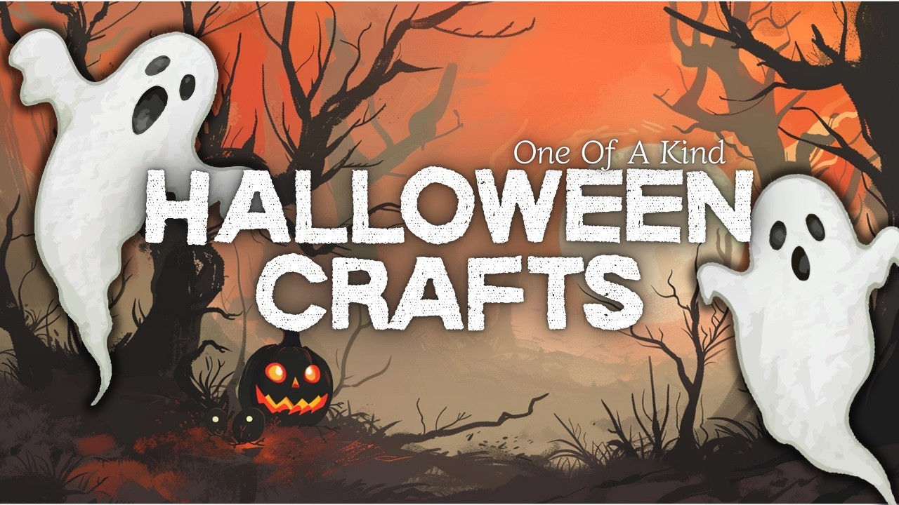 2 МИЛЫЕ И ЖУТКИЕ поделки на Хэллоуин 🎃 Ведьмин тыквенный домик + декор &laquo;EEK&raquo;