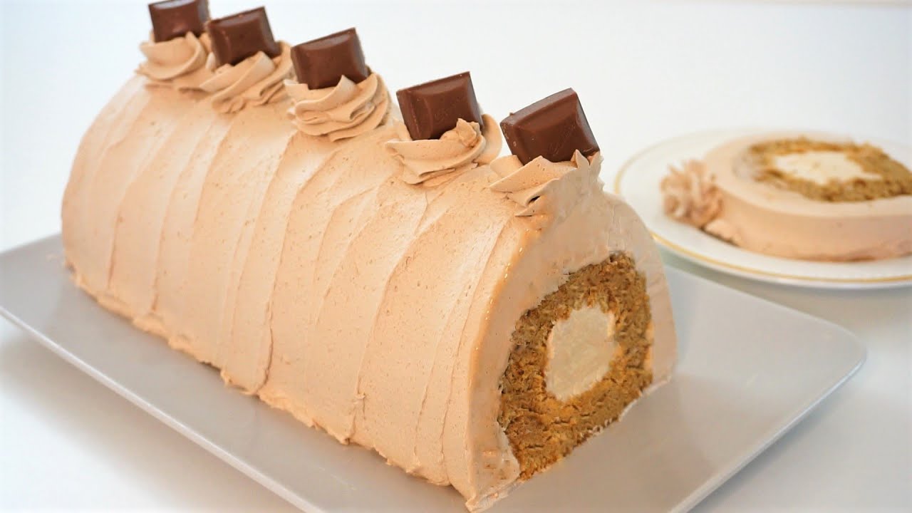The Only Coffee Swiss Roll You Need That Melts In Your Mouth