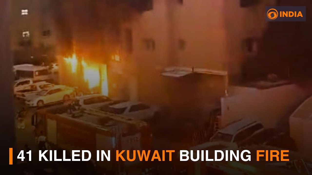 41 killed in Kuwait building fire