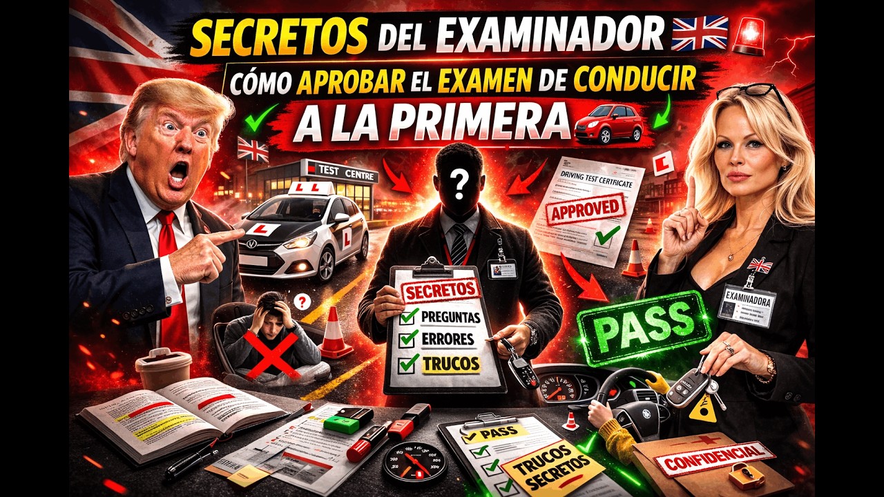 Secretos del Examinador del Reino Unido: Cómo Aprobar el Examen de Conducir a la Primera 🚗