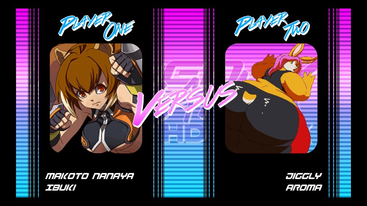 M.U.G.E.N Tag Team Battles: Makato/ibuki Vs Jiggly/Aroma