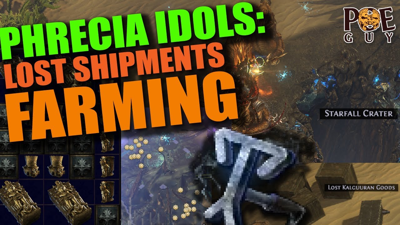 [PoE 1 - PHRECIA] LOST SHIPMENTS IDOL FARM SETUP for Consistent, Fast Profit. // EASY & EFFECTIVE.