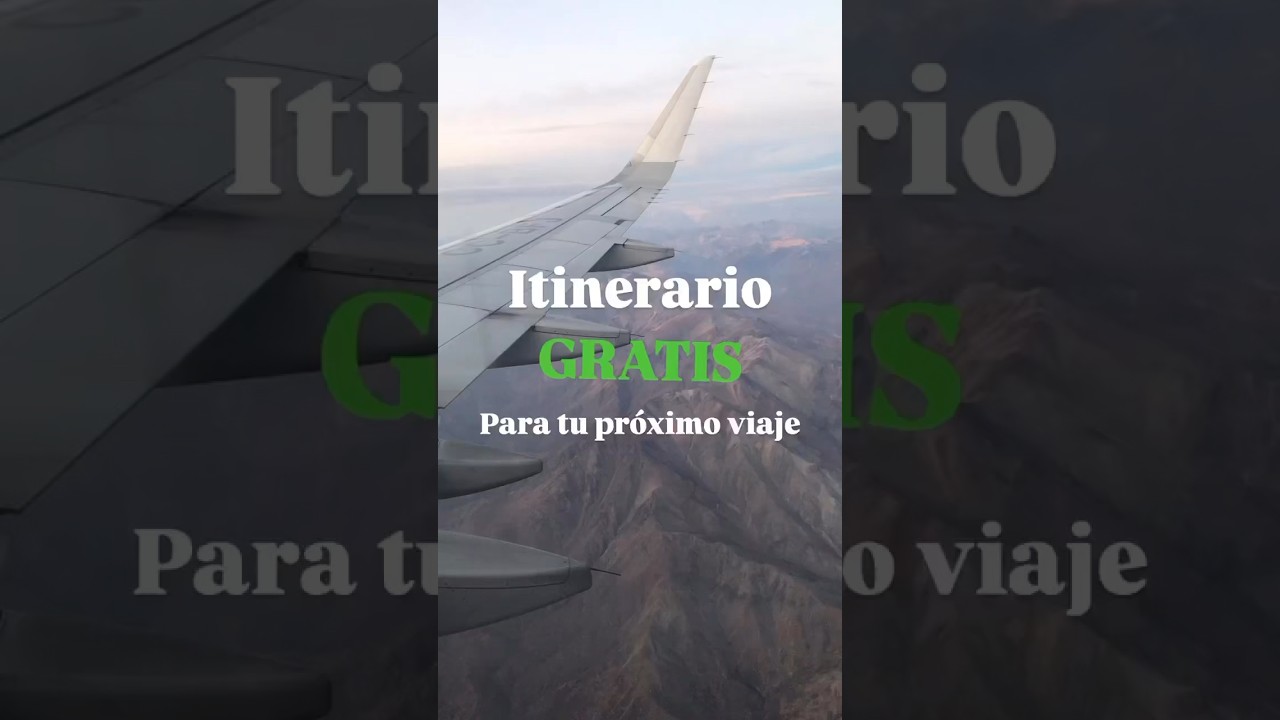 ✅ Tu pr&oacute;ximo itinerario de viaje gratis y en menos de dos minutos 😱 #travel #train #viajarfacil