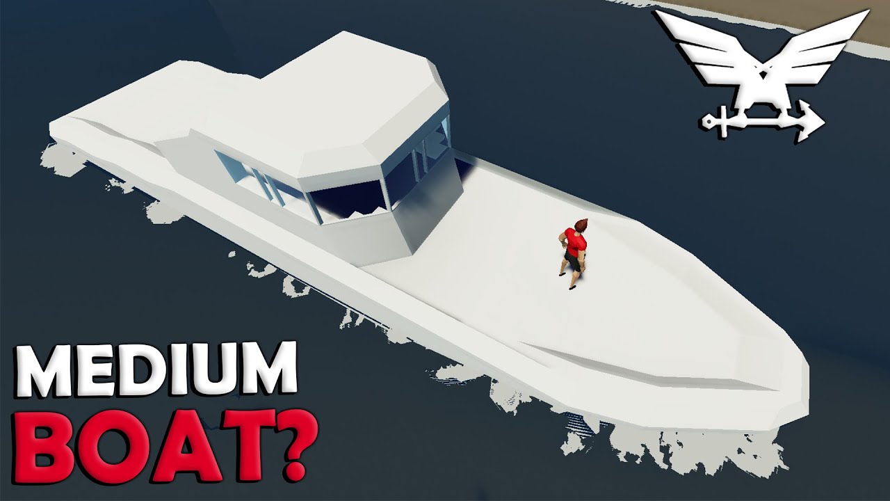Medium Sized Boat Build!  - Medium Boat - Stormworks Build and Rescue