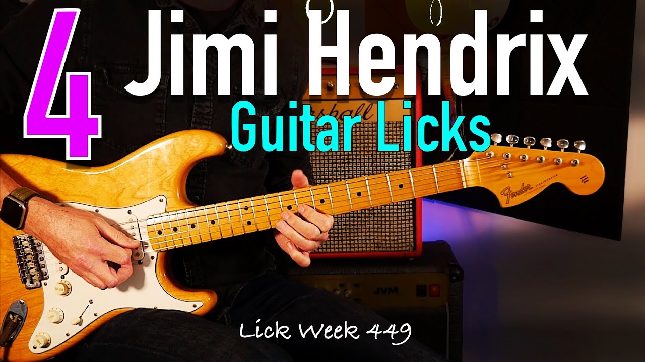 Jimi Hendrix Licks You Will Need To Learn - Lick Friday Week 449