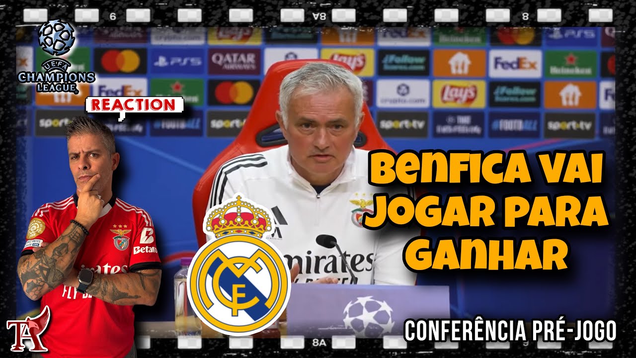REAL MADRID: CONFERÊNCIA IMPRENSA PRÉ-JOGO CHAMPIONS: MOURINHO GARANTE REVUOWRADOS E AMBIÇÃO!! 🦅🔴