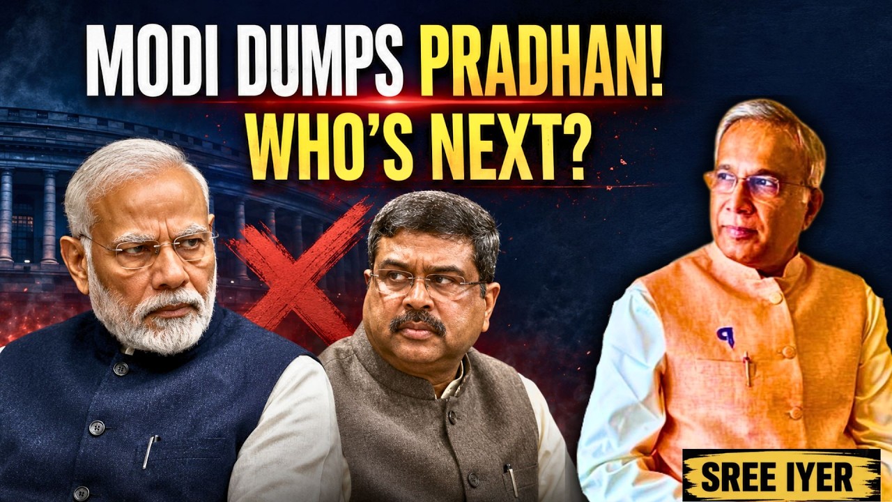 Modi Dumps Pradhan! Who&rsquo;s Next? How Did a 4-Month-Old Party Rattle NDA? &bull; Sree Iyer