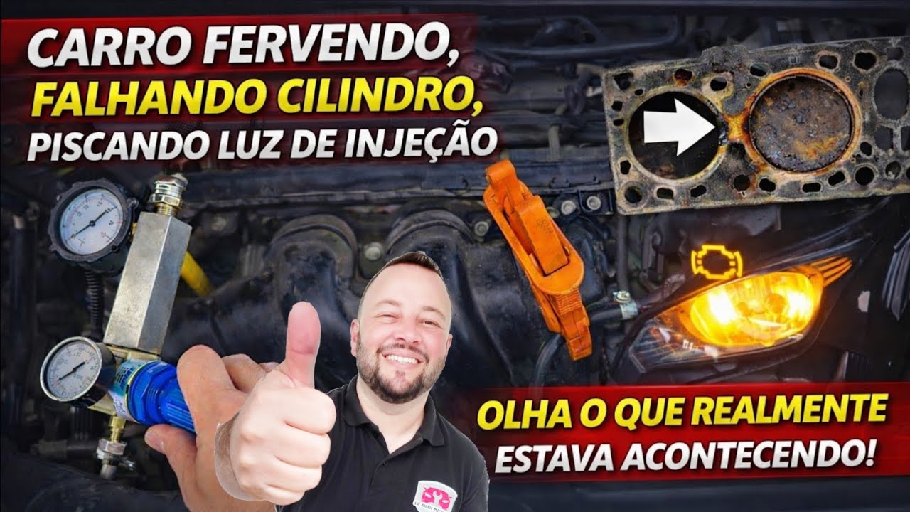 HB20 FERVENDO Falhando um dos Cilindros, Luz de Injeção Piscando, Solução!