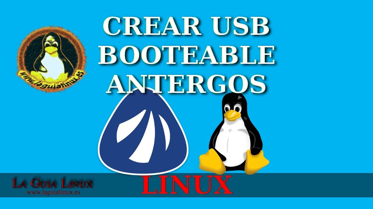 Crear LiveUSB de Antergos desde Linux