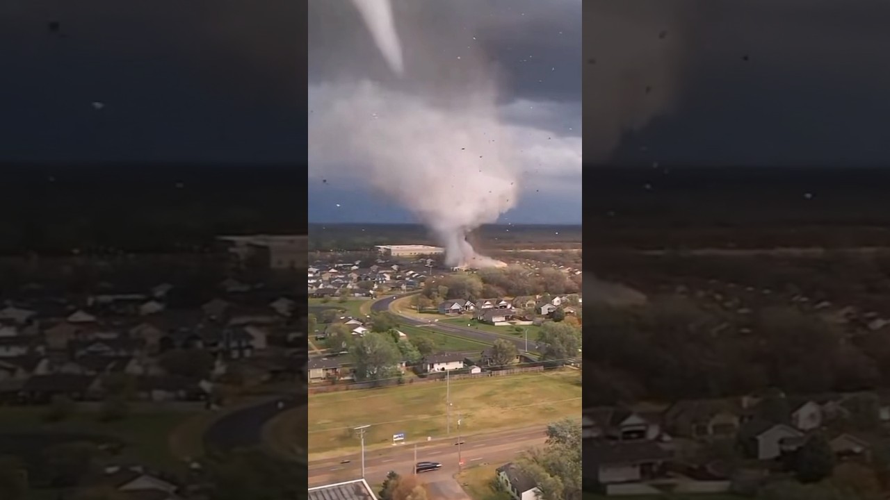 It&rsquo;s wild how fast things got swept up&hellip; #disaster #tornado #hurricane #shorts #blowthisup