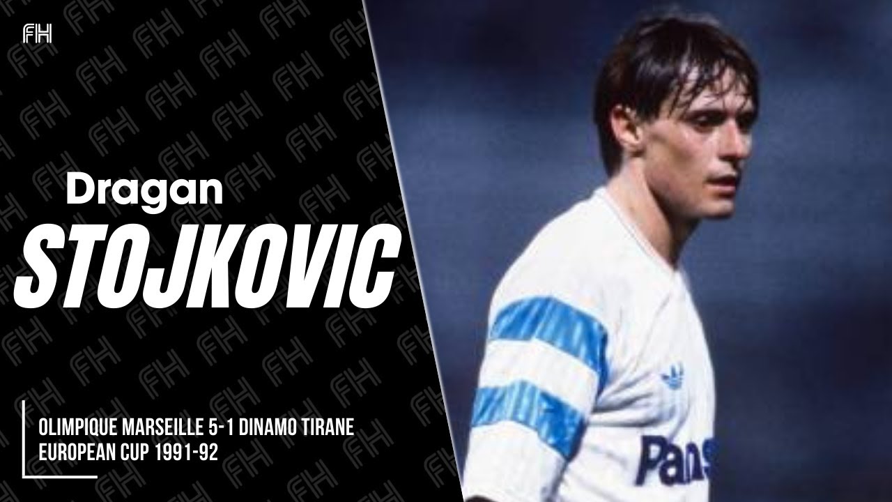 Dragan Stojkovic ● Skills ● Olimpique Marseille 5-1 Dinamo Tirana ● European Cup 1990-91