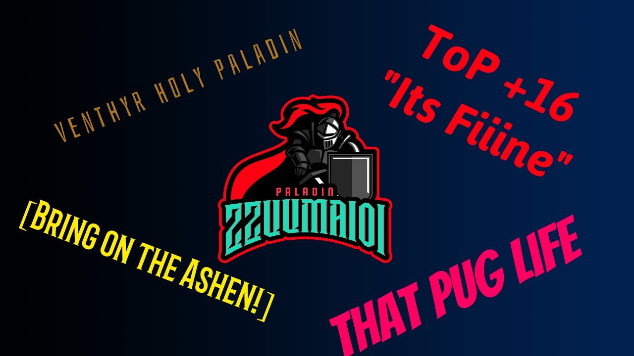 9.1 Holy Paladin Mythic+ - Shadowlands Mythic plus Dungeon [Theatre of Pain +16]