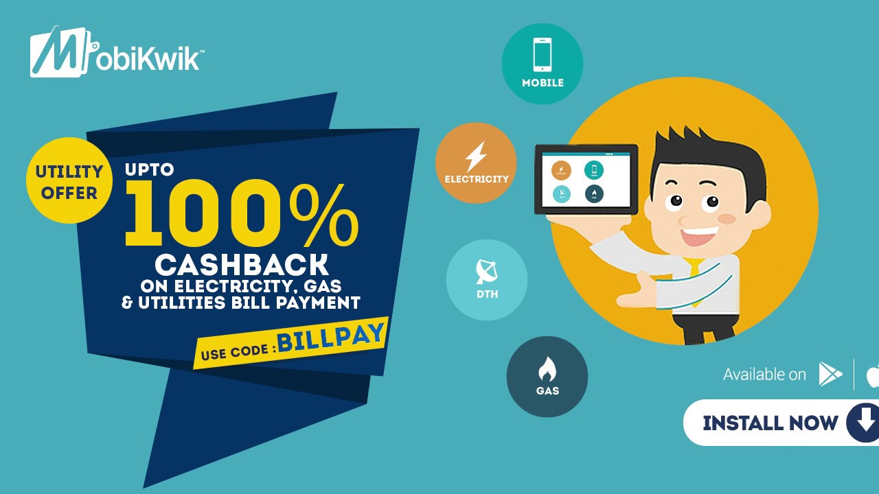 Pay Bills With MobiKwik