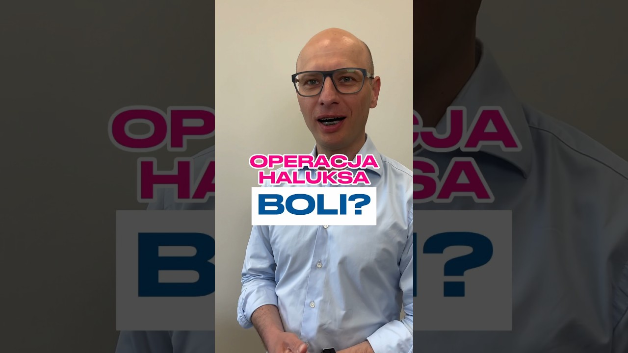 Czy operacja haluksa jest bolesna❓Dr Paweł wyjaśnia🤓