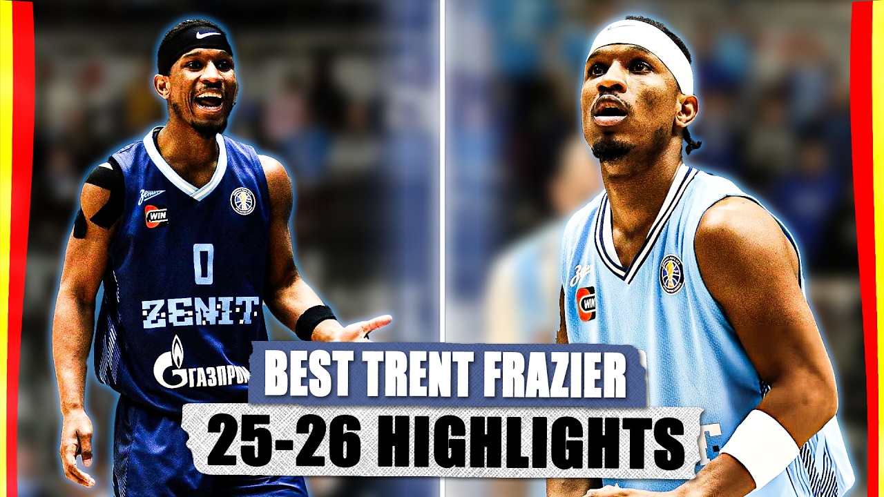 Trent Frazier is READY for EuroLeague 🚀 Zenit Highlights 2025-26
