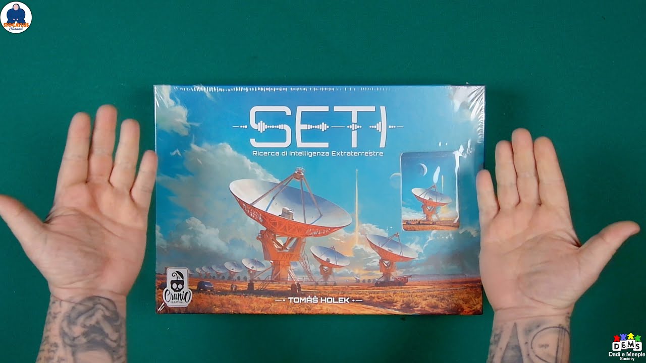 UNBOXING - SETI: Search for Extraterrestrial Intelligence - Board Games -#EssenSpiel24 #indabox