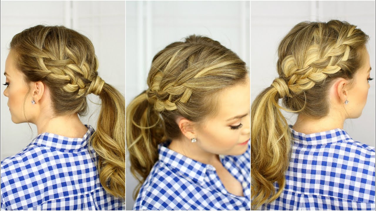 Woven Ponytail Tutorial