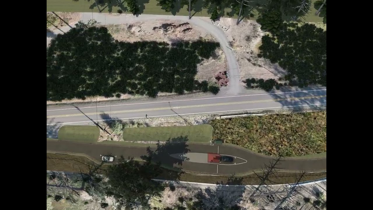 N Fork Road Concept Visualization Fly Through