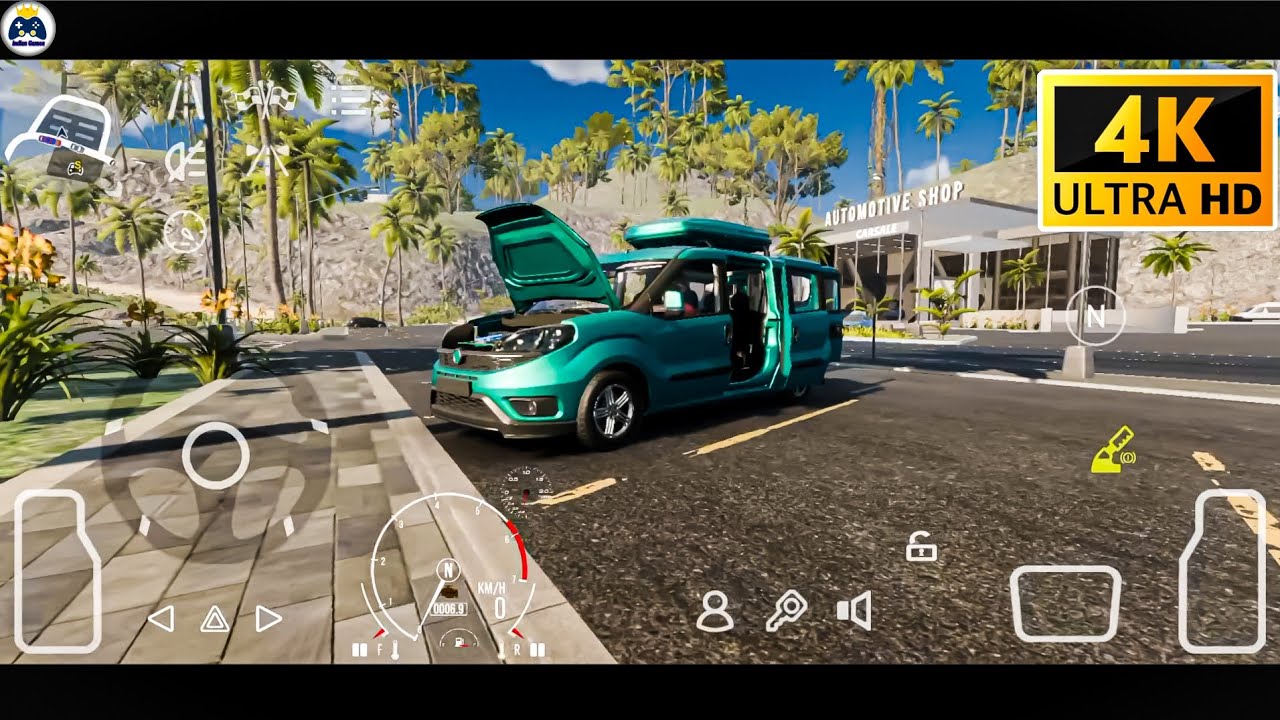 Welcome To Fiat Doblò Van Drive To New Map Gameplay - Car Parking Multiplayer 2 #carparkingnewupdate