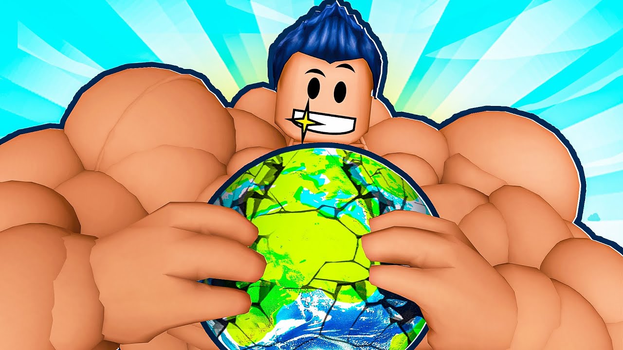 ESMAGANDO O PLANETA COM AS MÃOS NO ROBLOX