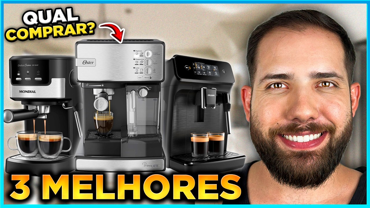 As 3 Melhores Cafeteiras Espresso Para Comprar em 2026