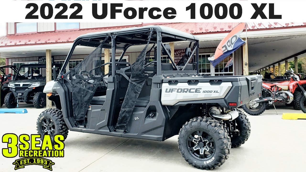 All NEW 2022 CFMoto UForce 1000 XL Crew Walk Through! 6 Passenger UTV